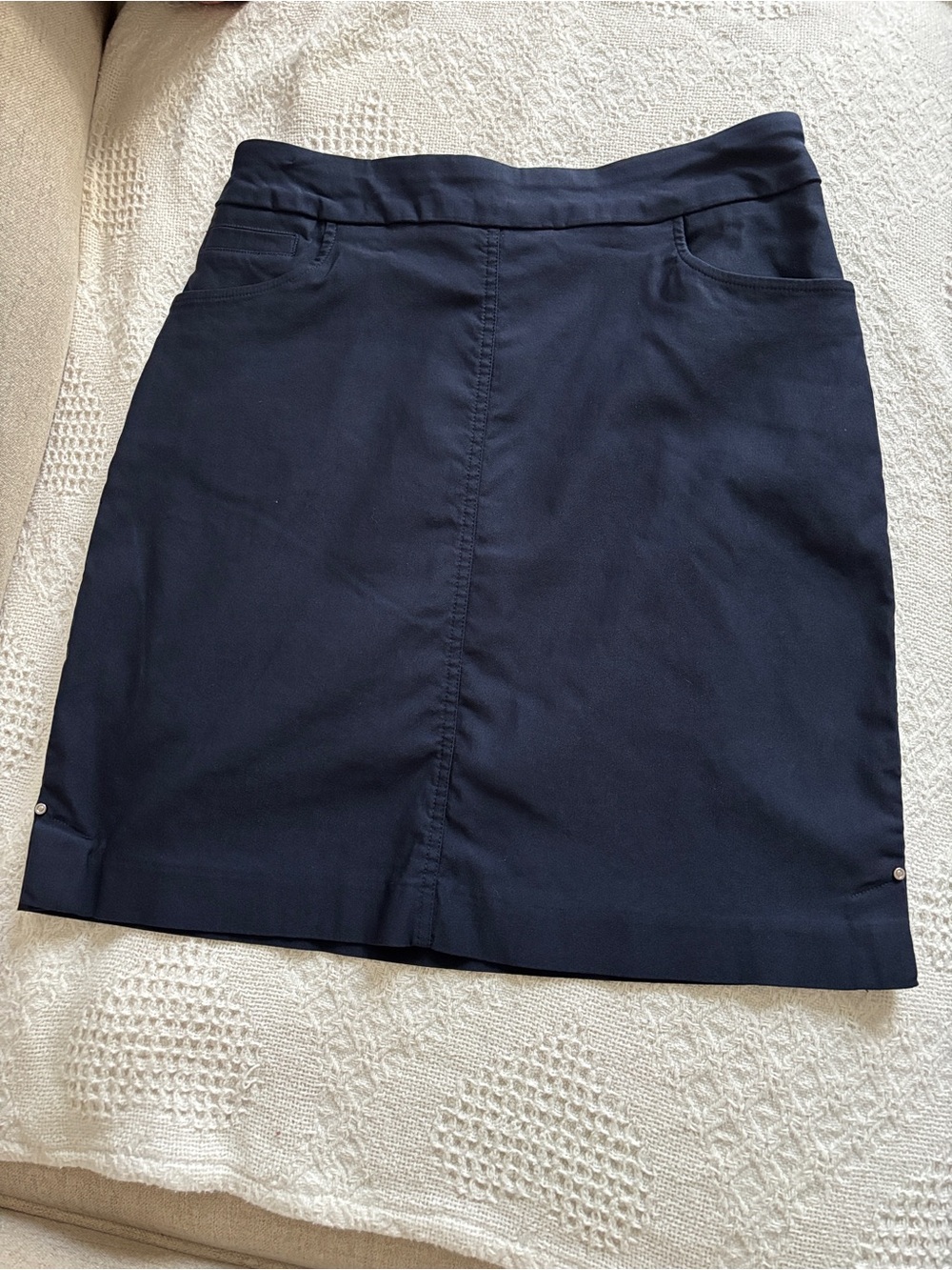 Navy Straight Skorts. Size Small. EUC